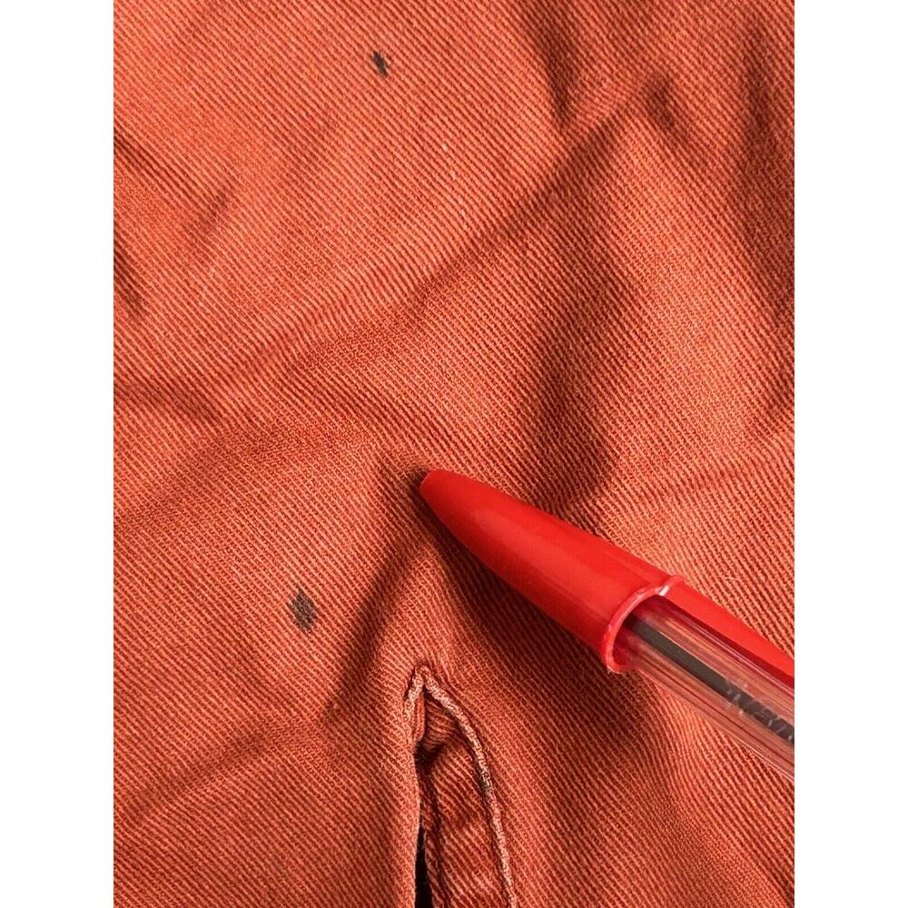 Wrangler Western Mens Button Down Shirt 3XL Terra Cotta/Red Long Sleeve Cotton - Picture 14 of 16